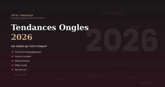 Top 10 Tendances Ongles 2026 : Les Styles Qui Font Craquer