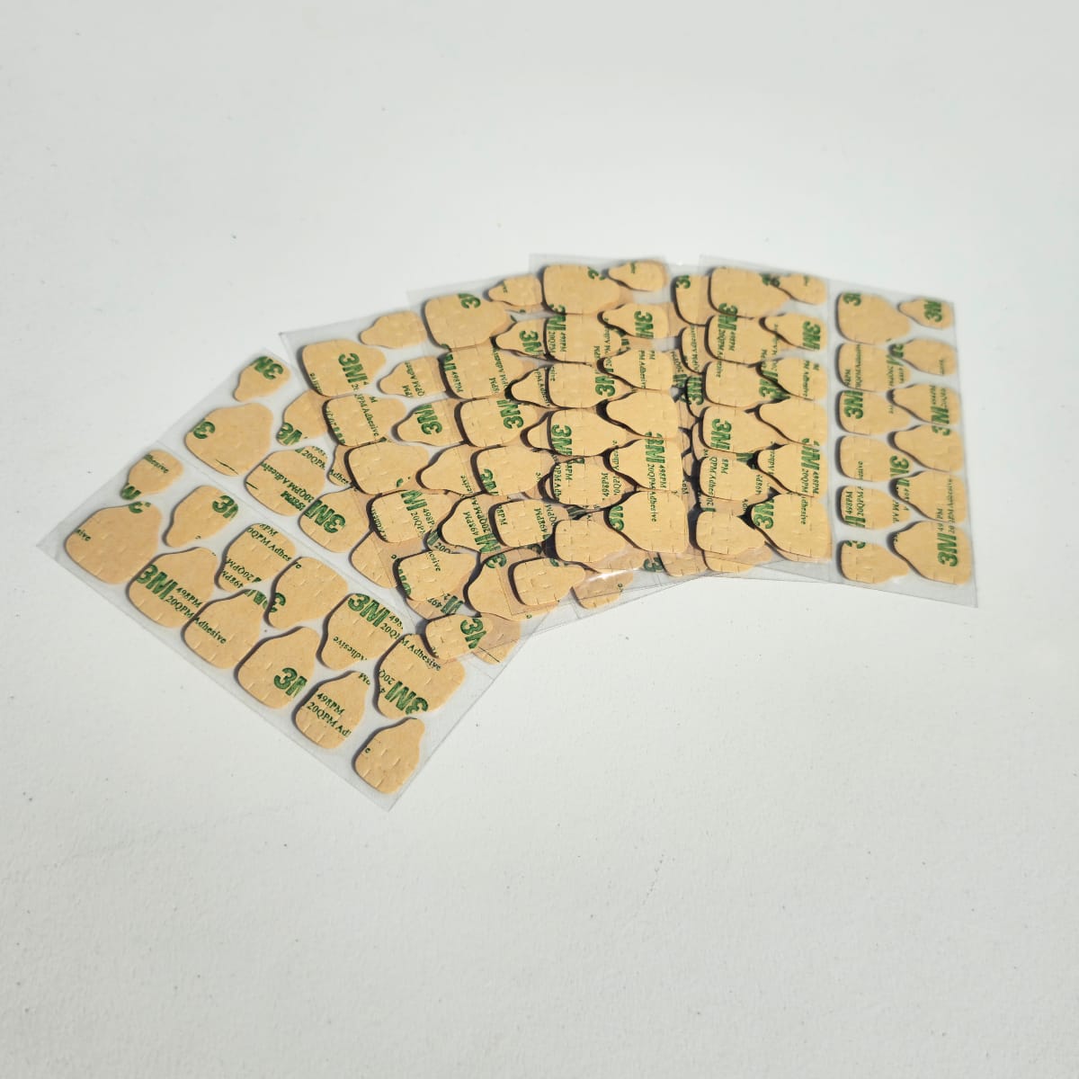 Gel Pads 3M adhésifs pour press on nails - feuilles autocollantes 10 tailles | Glow Nails