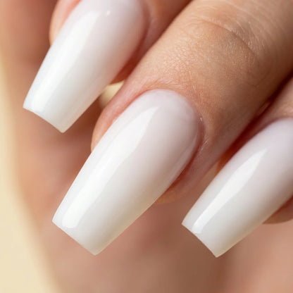 Funny Bunny faux ongles ballerine portés sur main - gel souple réutilisable