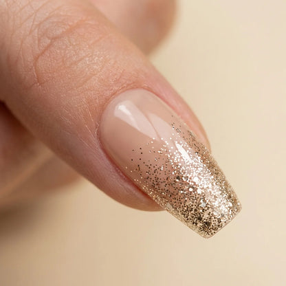 Like A Star press on nails ballerine long - vue de profil