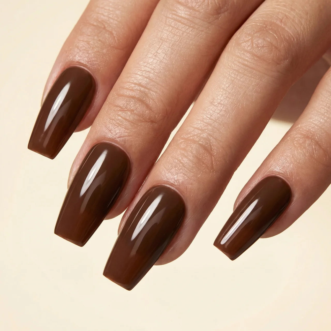 Bao faux ongles ballerine portés sur main - gel souple réutilisable