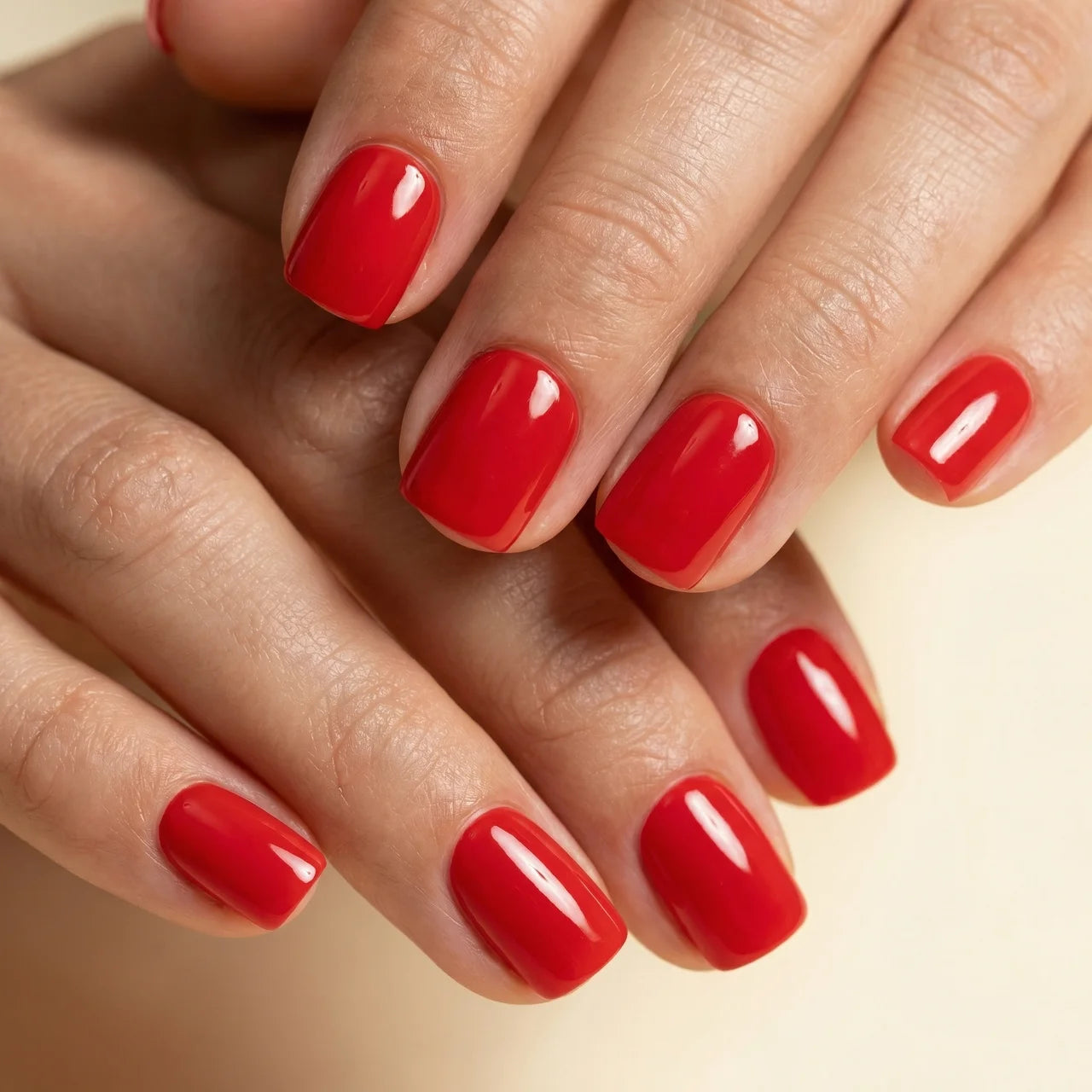 You press on nails carré extra court - vue de profil