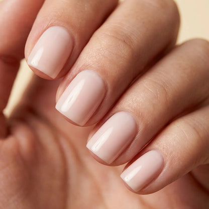 Romance press on nails carré extra court - vue de profil