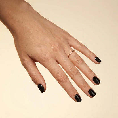 Onyx faux ongles carré portés sur main - gel souple réutilisable